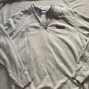 Grey vineyard vines 1/4 zip